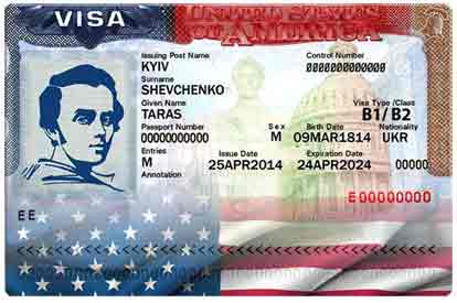 віза в США